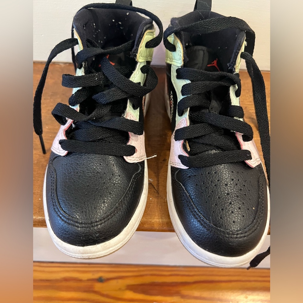 Air jordan girls glow in dark sneakers
